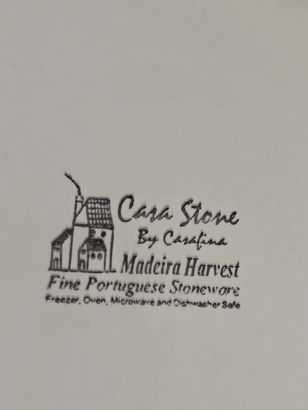 Casafina Casa Stone Madeira Harvest Vanilla Cream Portuguese Stoneware Canister